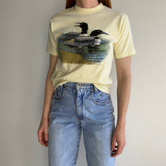 1980s Duck T-shirt with a Nice Cut/Crop