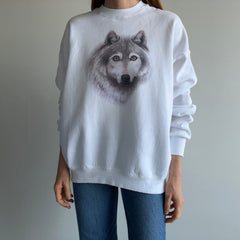 1990s Sweetest Wolf Buddy Friend Sweatshirt
