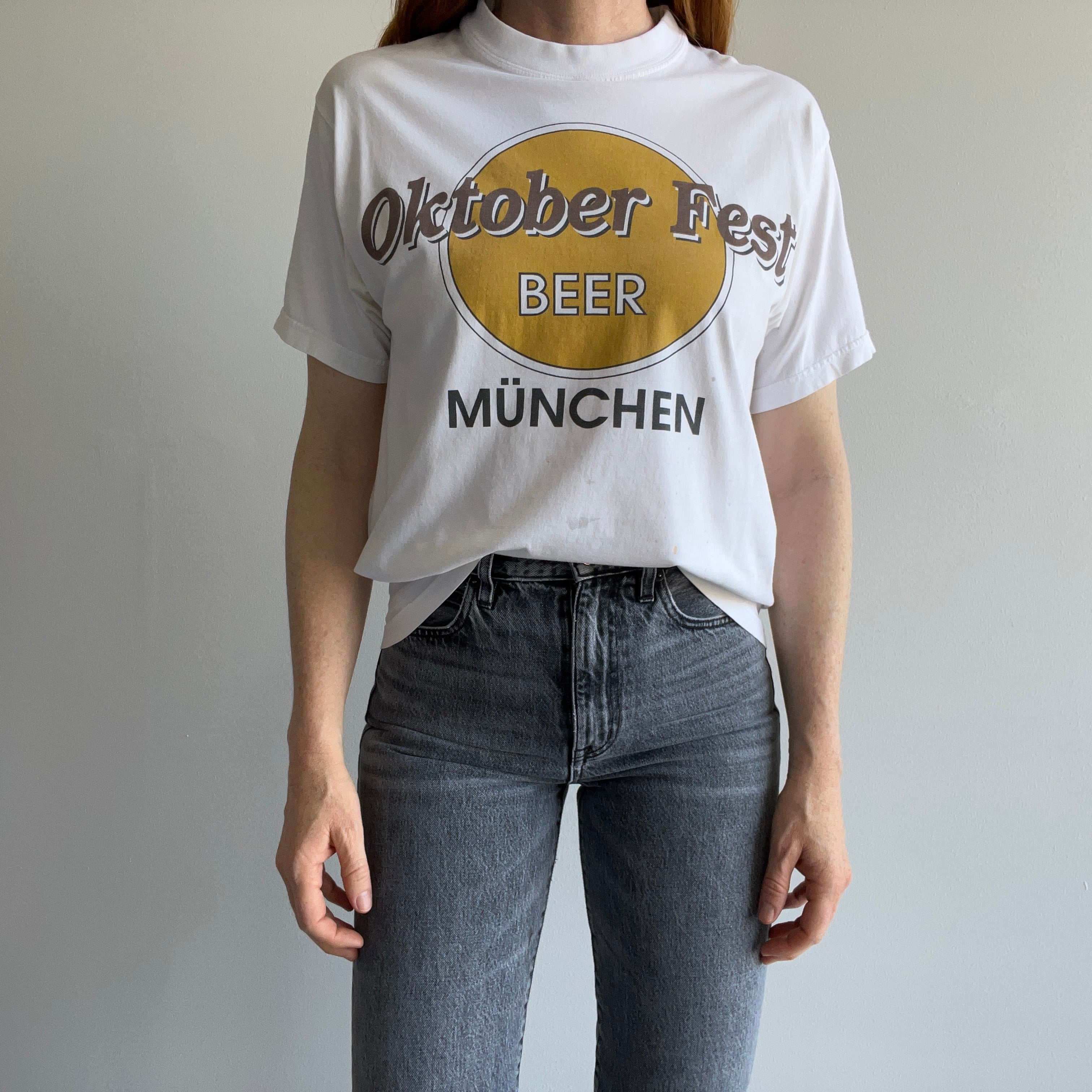 1990/2000s Oktober Fest, Munich Spoof on Hard Rock Cafe T-Shirt