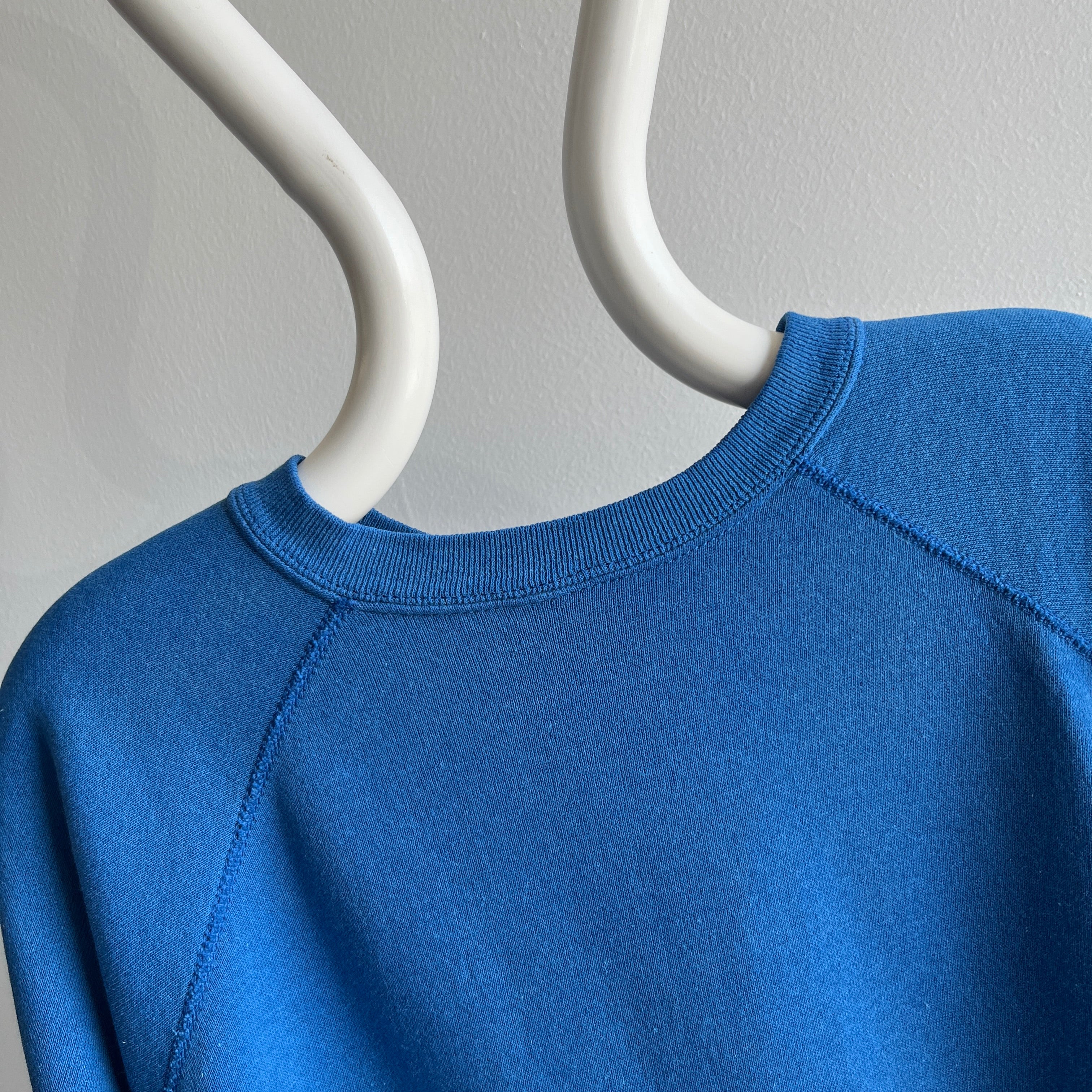 1980s Blue of Spring 2024 Thinned Out Raglan Sweatshirt