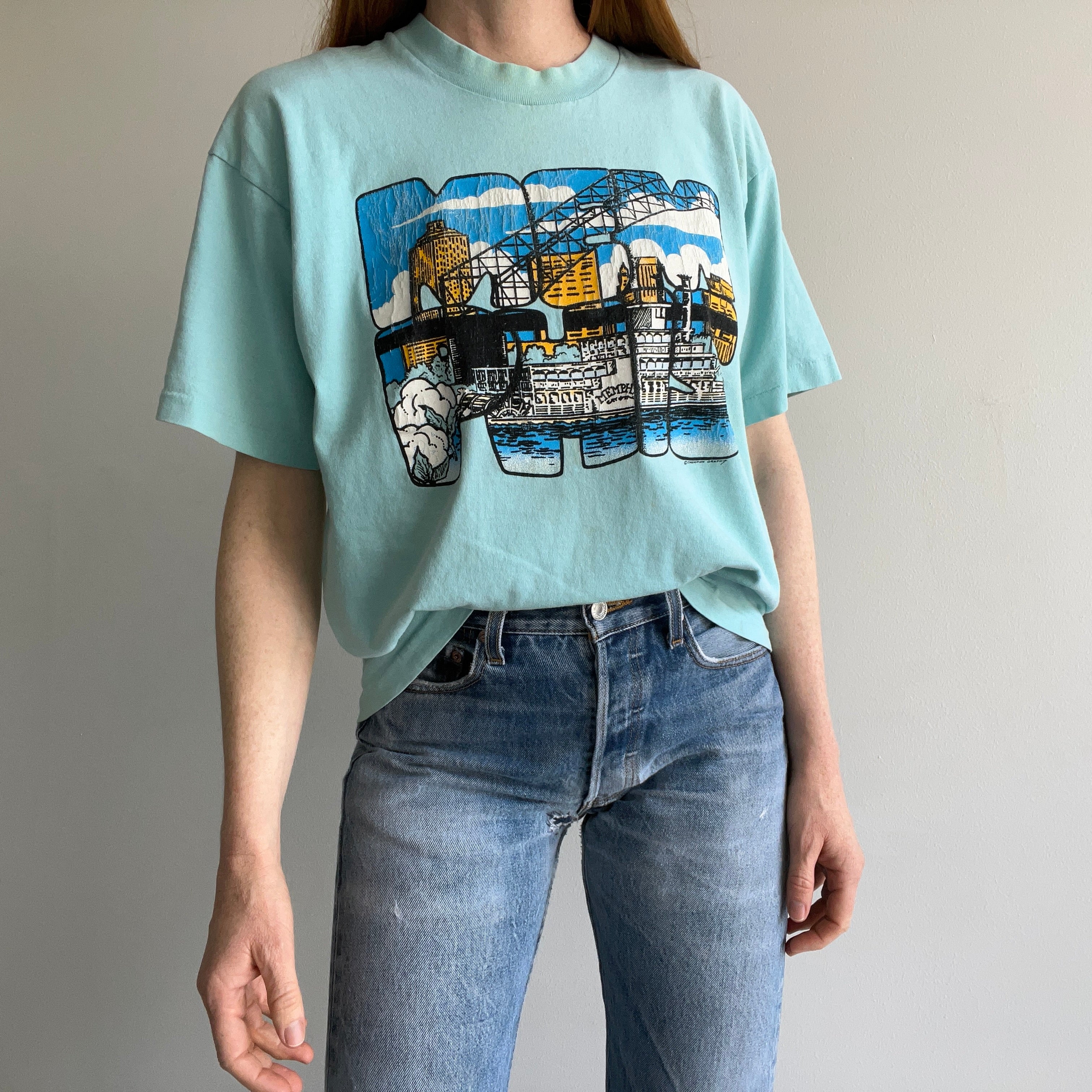 1980s Memphis Tourist T-Shirt