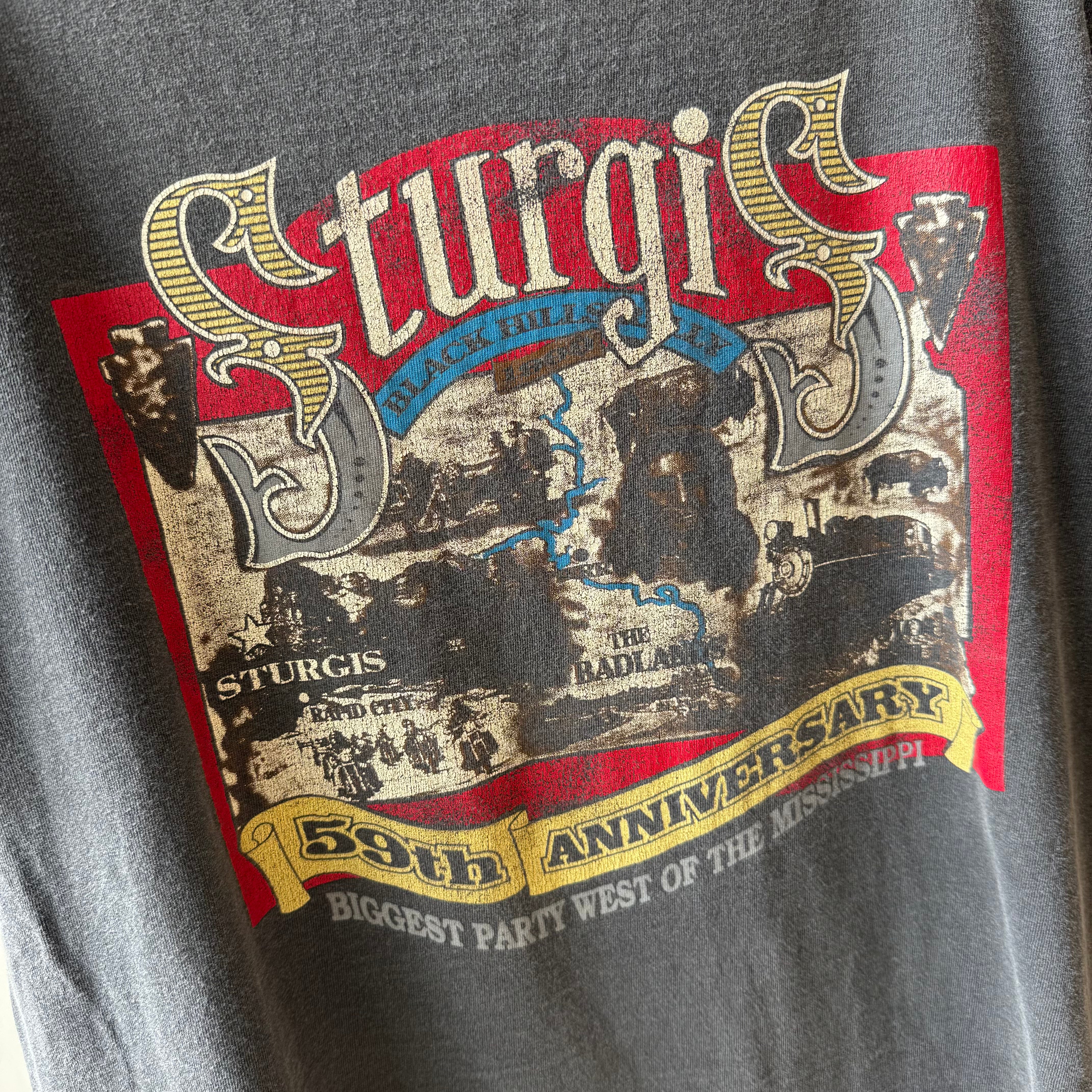 1999 Sturgis T-Shirt - Front and Back