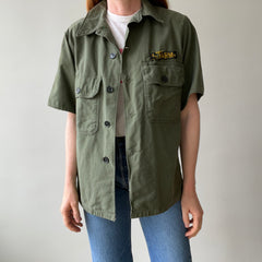 1964 Cut Short Sleeve OG-107 US Army Shirt - 