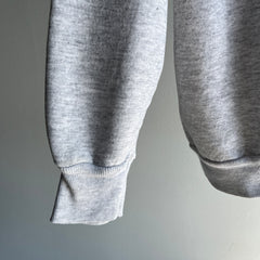 1980s Lighter Blank Gray Sweatshirt