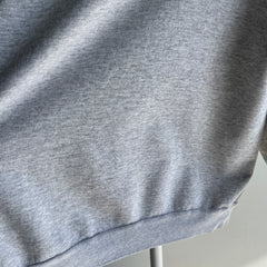 1980s Lighter Blank Gray Sweatshirt