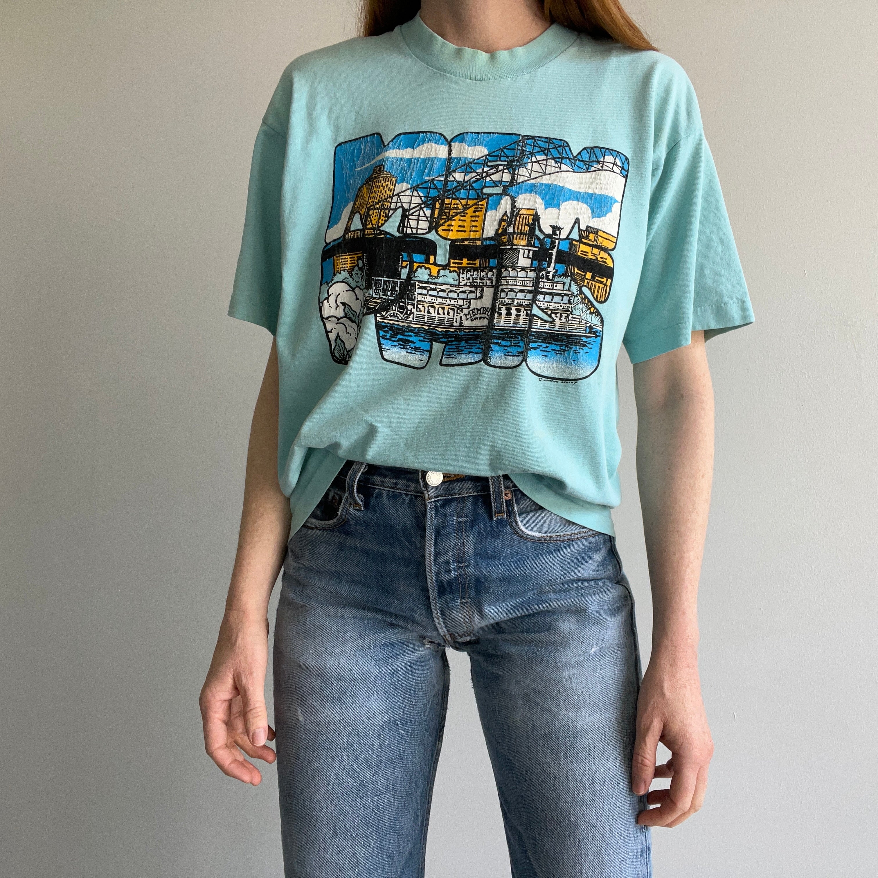 1980s Memphis Tourist T-Shirt