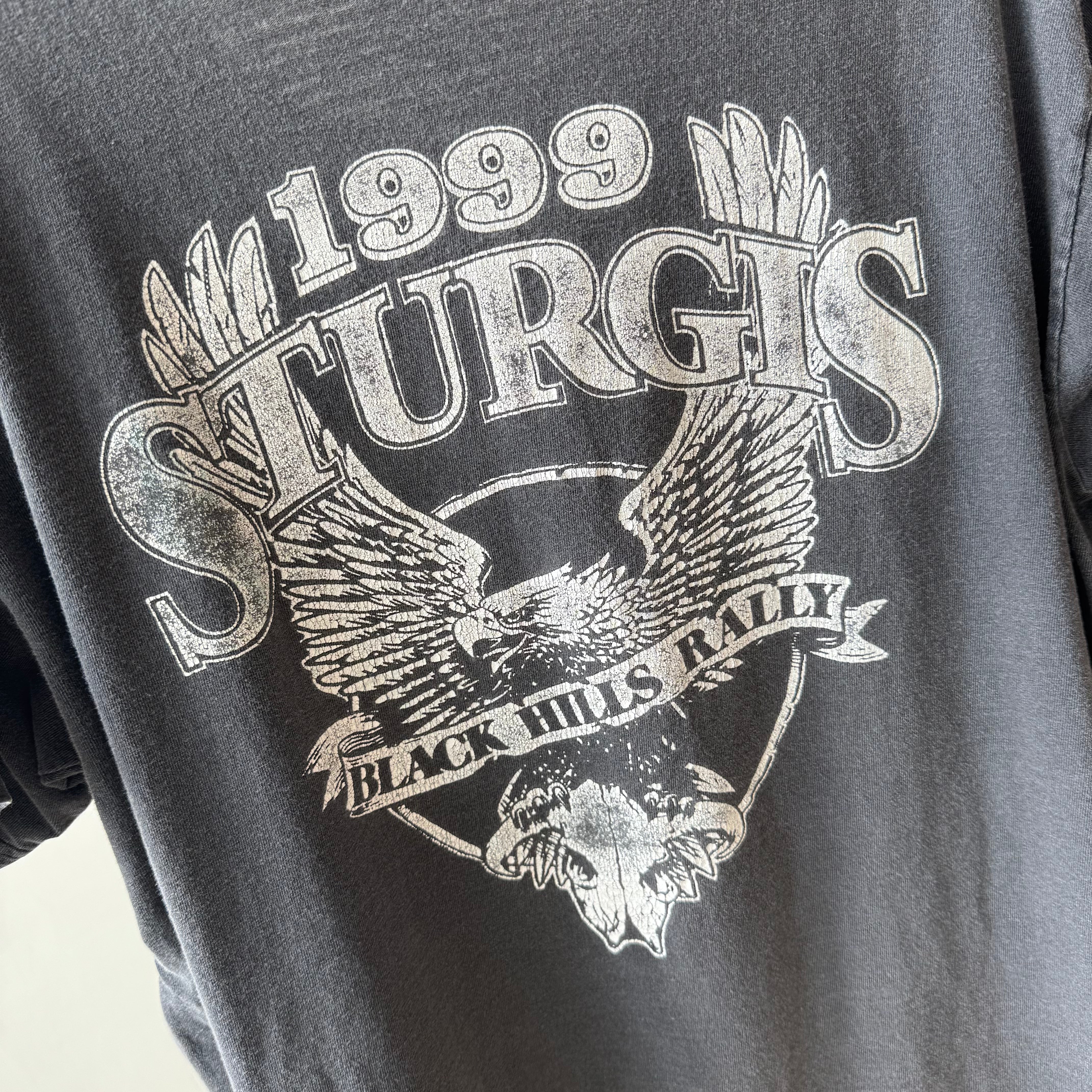 1999 Sturgis T-Shirt - Front and Back