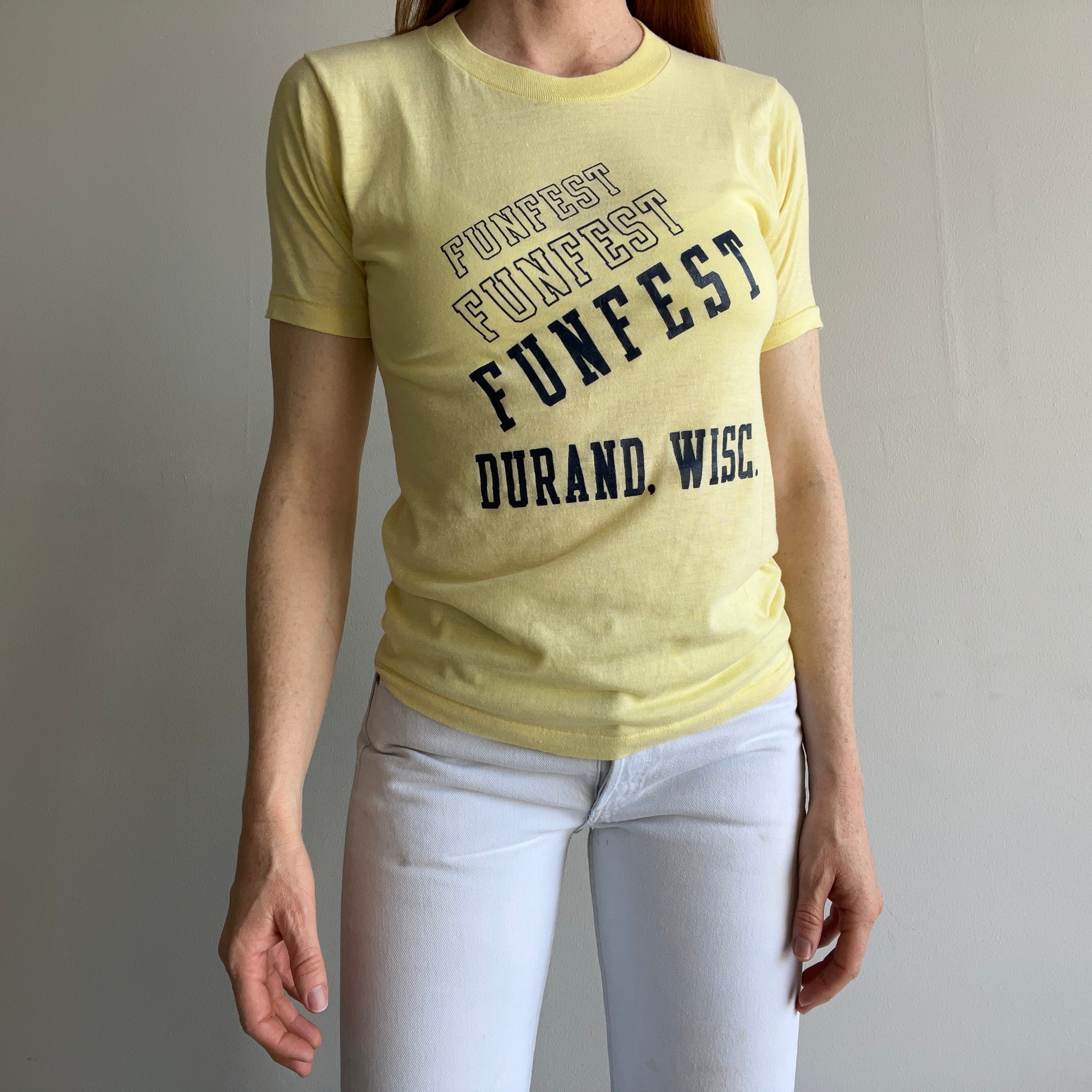 1970s FunFest Durand, Wisconsin T-Shirt