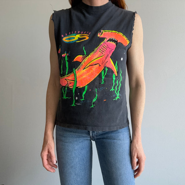 1980s Hammerhead Wrap Around DIY Tank Top - !!!!