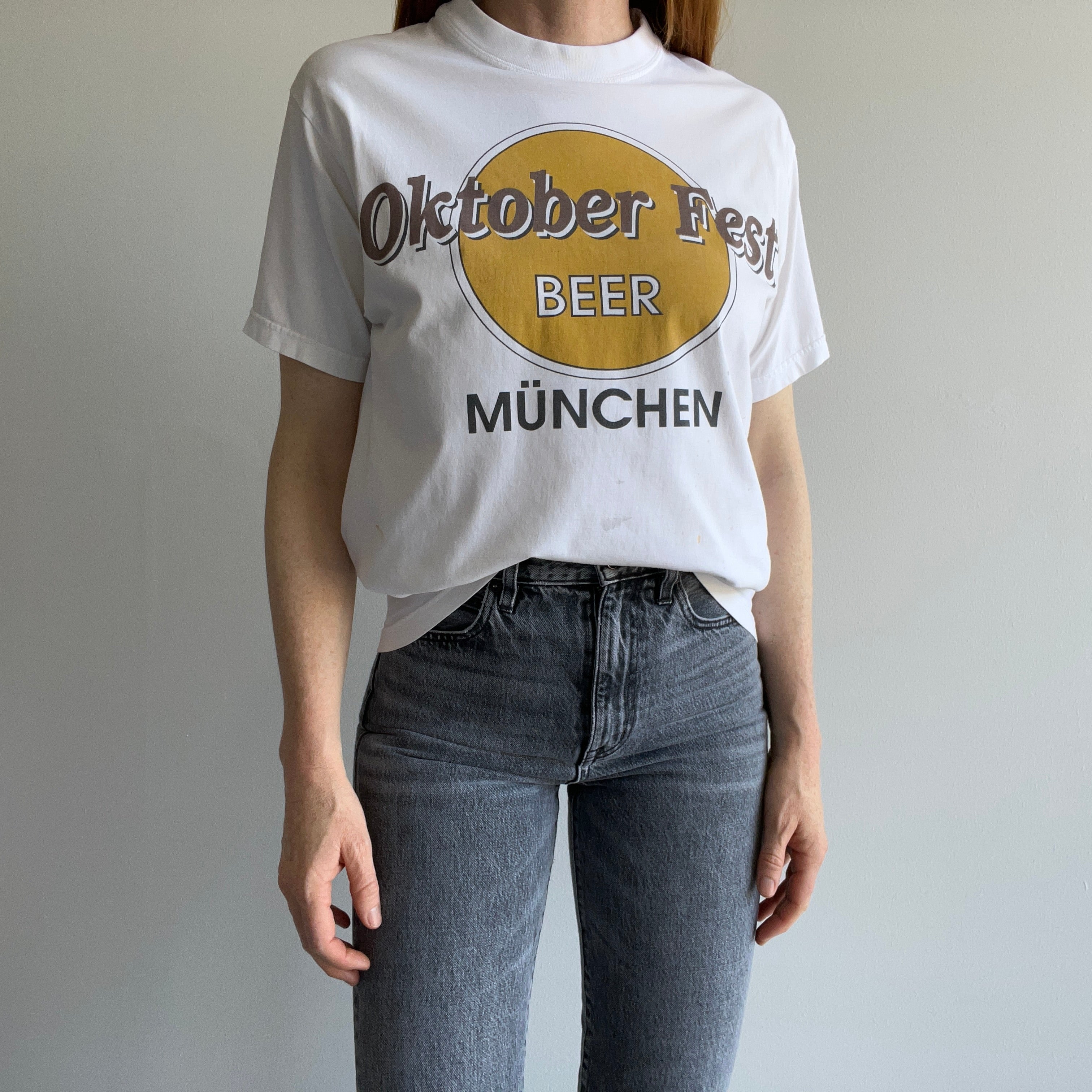 1990/2000s Oktober Fest, Munich Spoof on Hard Rock Cafe T-Shirt