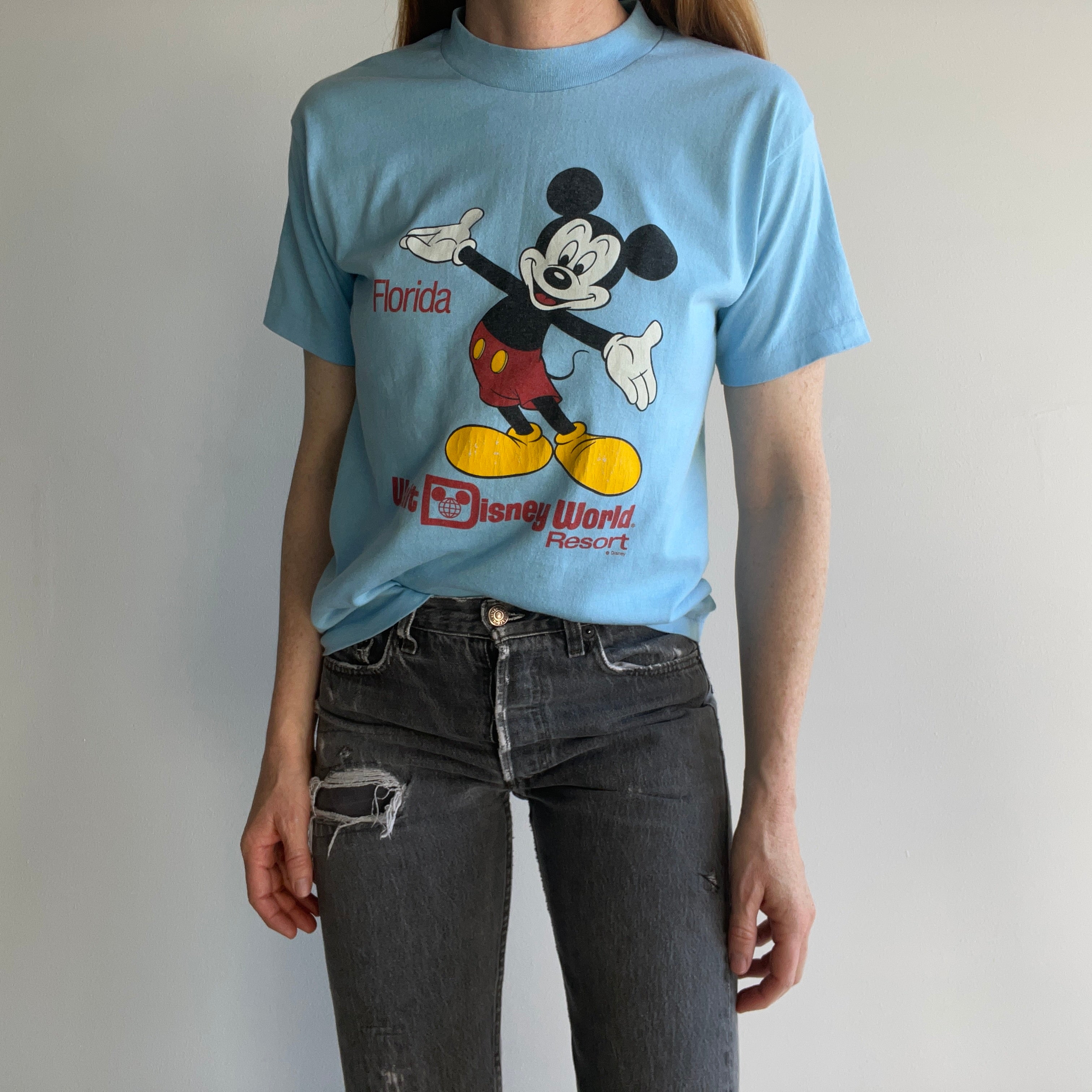 1980s Walt Disney World Resort, Florida Mickey T-Shirt