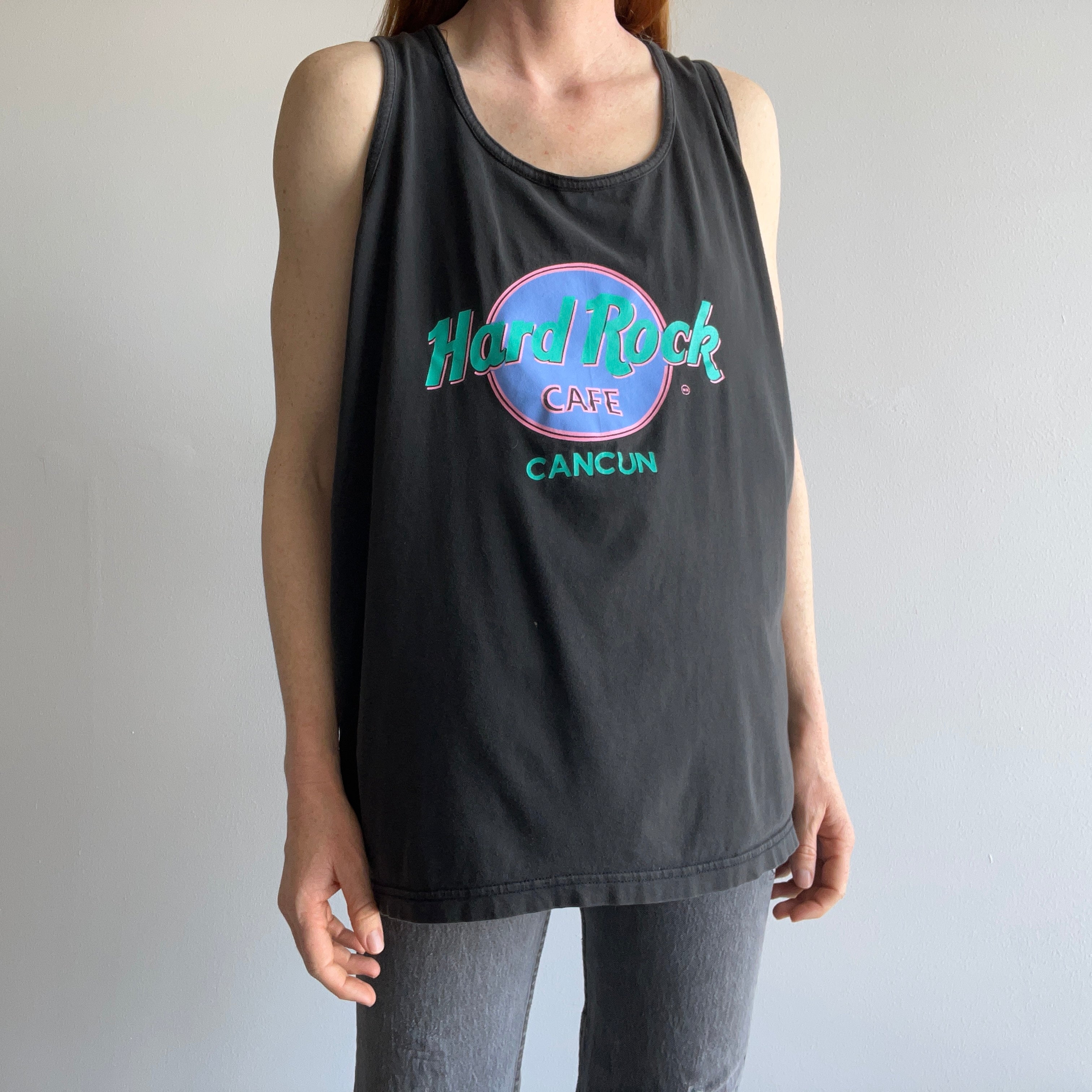 1980s Hard Rock Cancun Cotton Tank Top