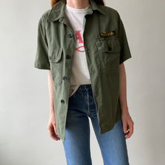 1964 Cut Short Sleeve OG-107 US Army Shirt - 