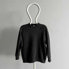 1980s Faded Blank Black FOTL Sweatshirt
