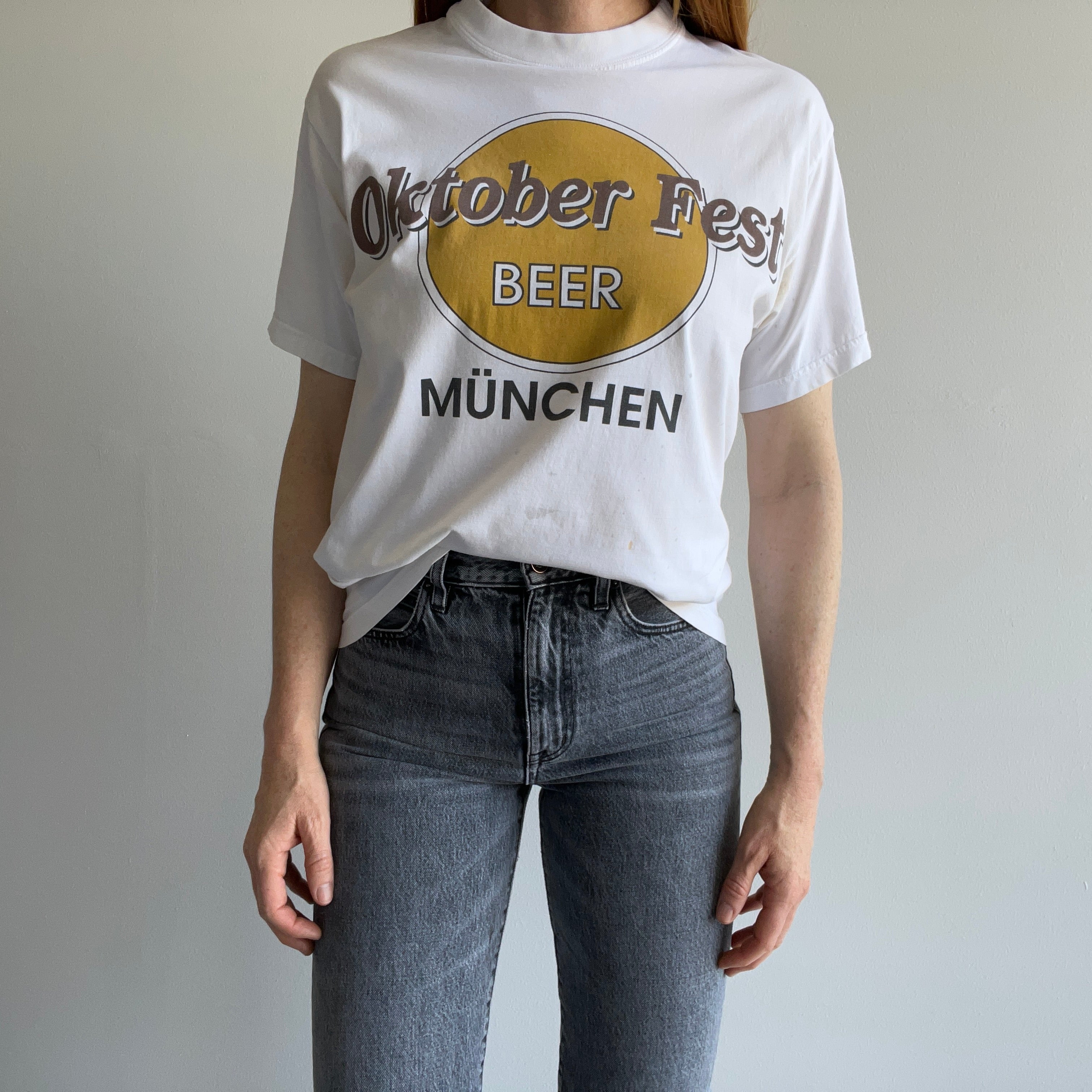 1990/2000s Oktober Fest, Munich Spoof on Hard Rock Cafe T-Shirt