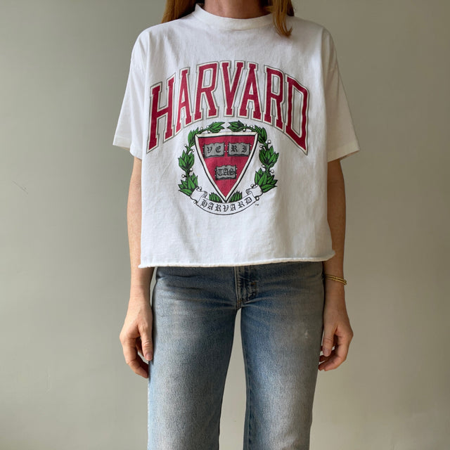 1980/90s Harvard University Cotton T-Shirt