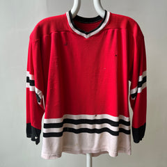 1970s Nicely Destroyed (I Was Being Polite) - Utterly Destroyed Hockey Shirt