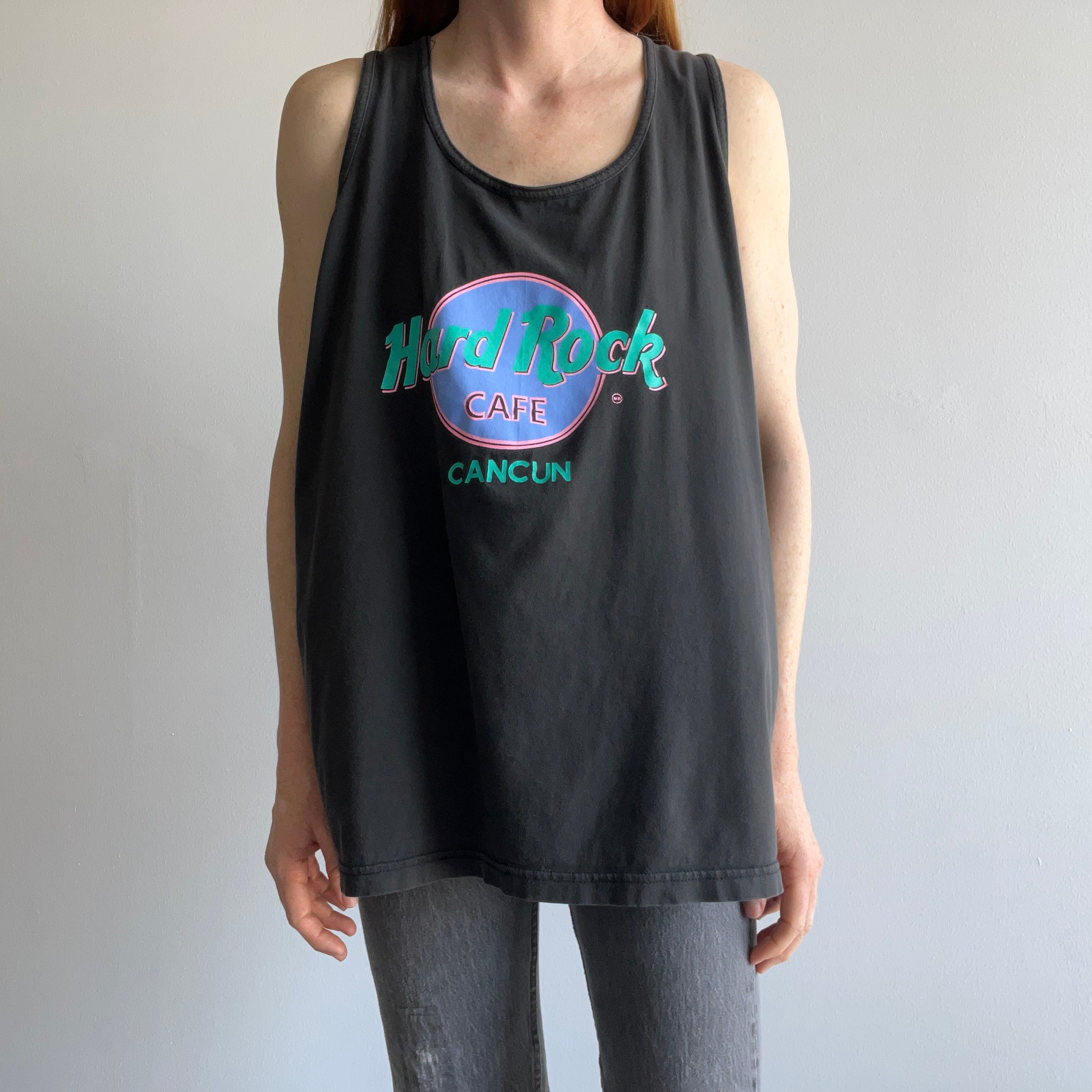 1980s Hard Rock Cancun Cotton Tank Top