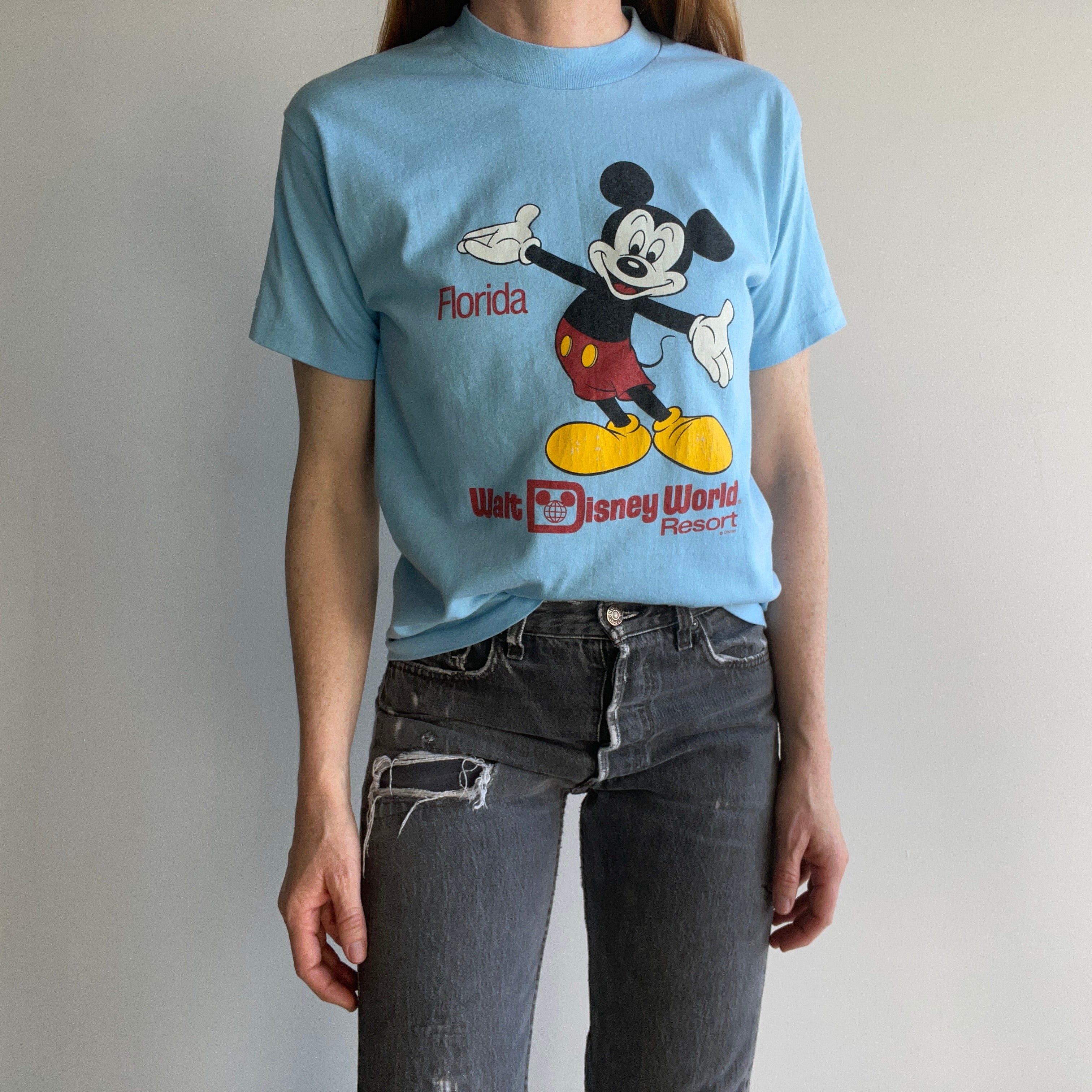 1980s Walt Disney World Resort, Florida Mickey T-Shirt