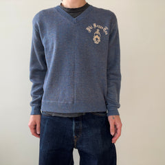 1960s Phi Kappa Tau Sorority V Neck Sweater
