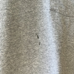 1980s/90s Blank Grey Pocket T Shirt