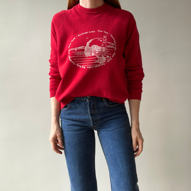 1980s Saratoga Lake, New York Sweatshirt