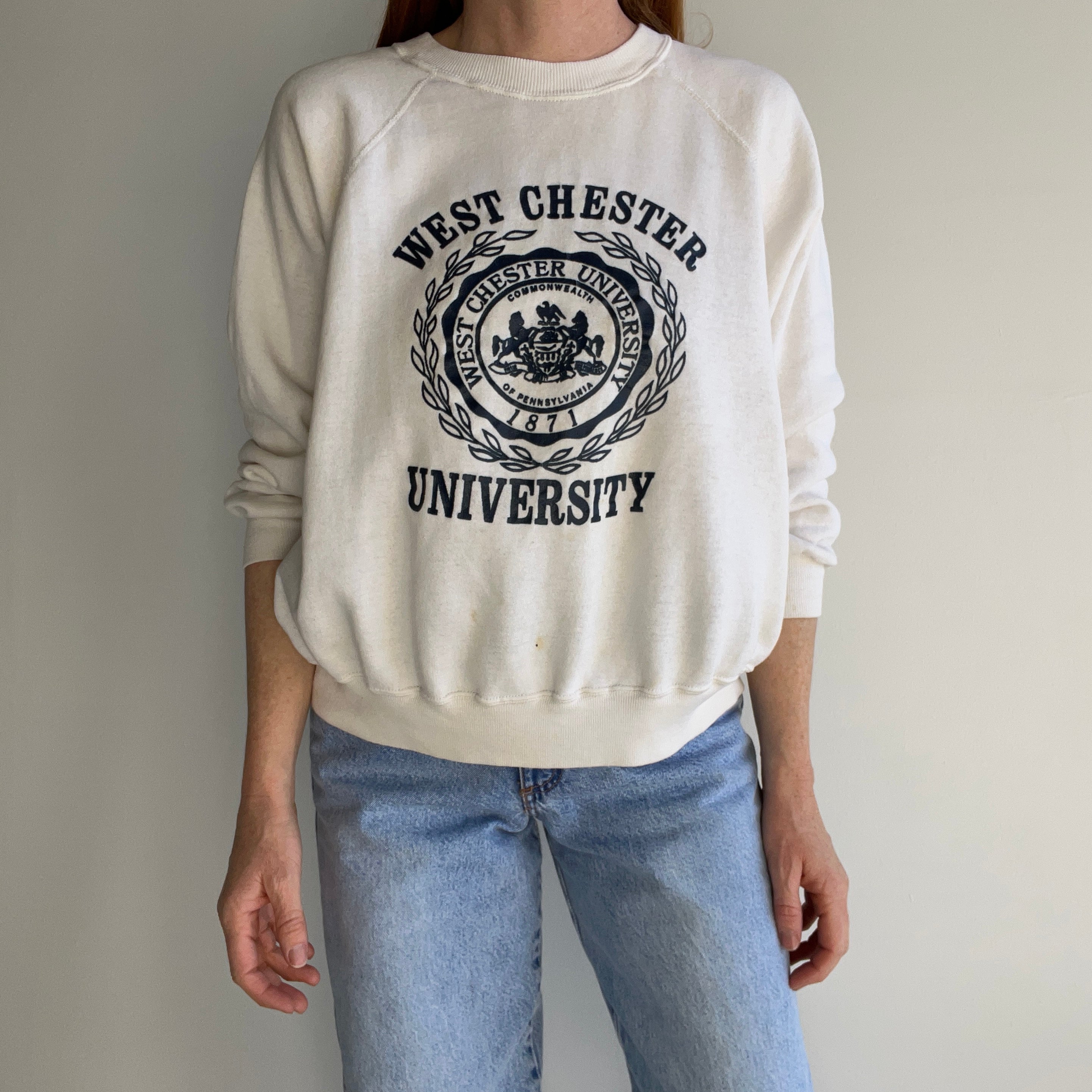 1980s West Chester University Sweatshirt