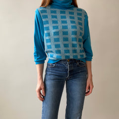 1980s SUPER EIGHTIES Turtle Neck Sweater - Lightweight