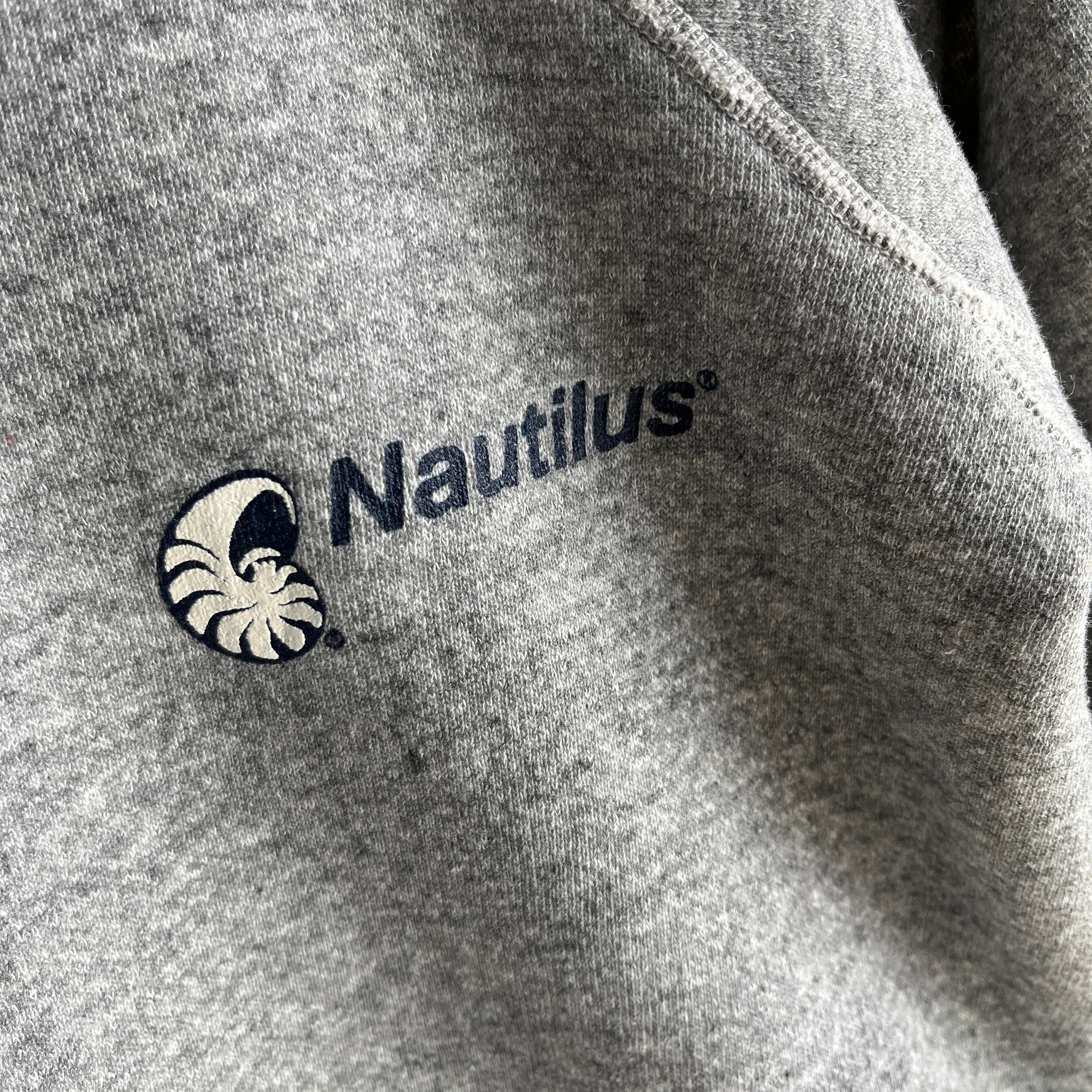 1970/80s Nautilus SUPER RAD Sweatshirt - The Stitching, The Cut!