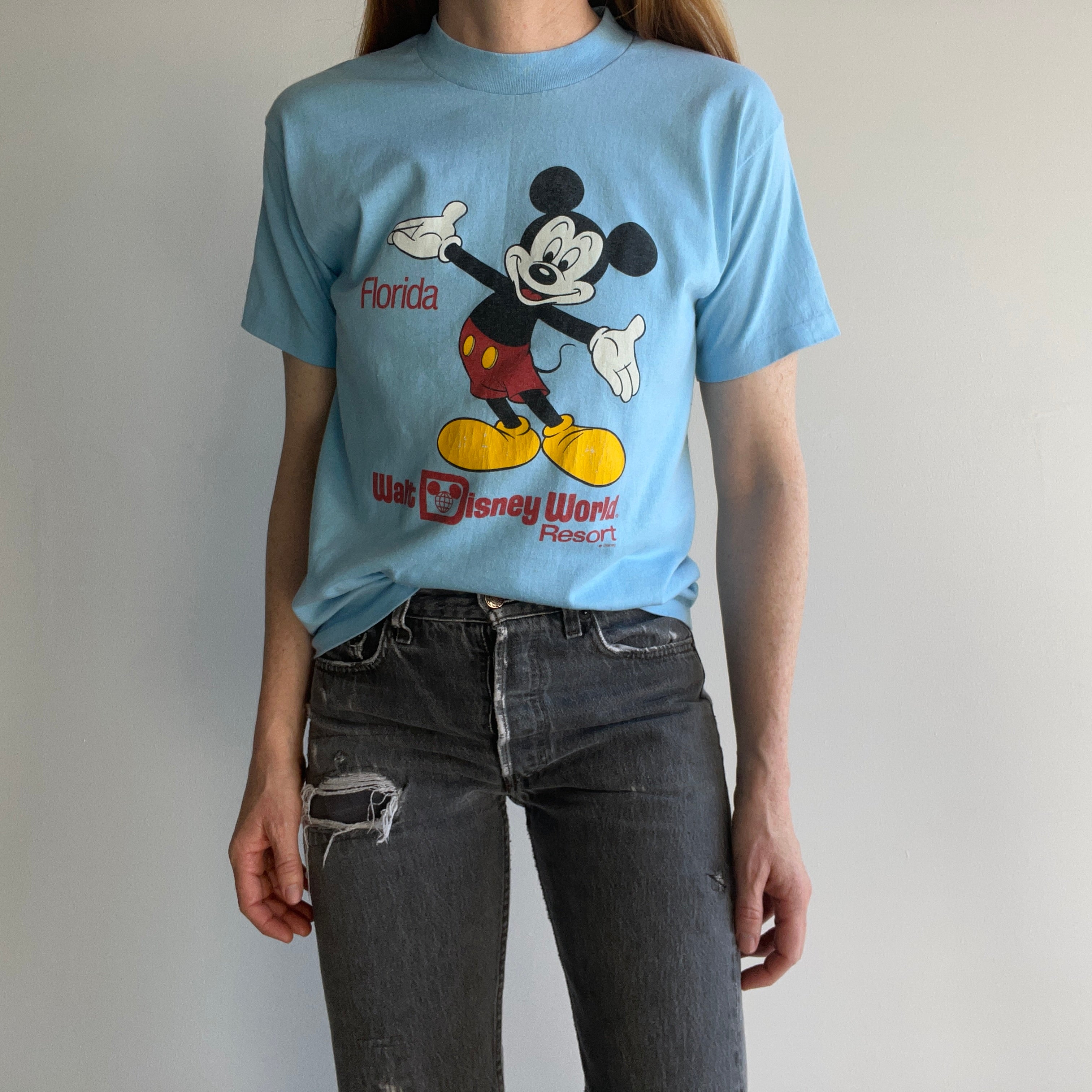 1980s Walt Disney World Resort, Florida Mickey T-Shirt