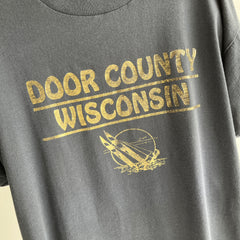 1990s Door County, Wisconsin Faded Metallic T-Shirt