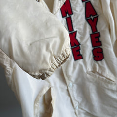 1970 Mike Hayes Softball Cotton Lined Windbreaker Jacket