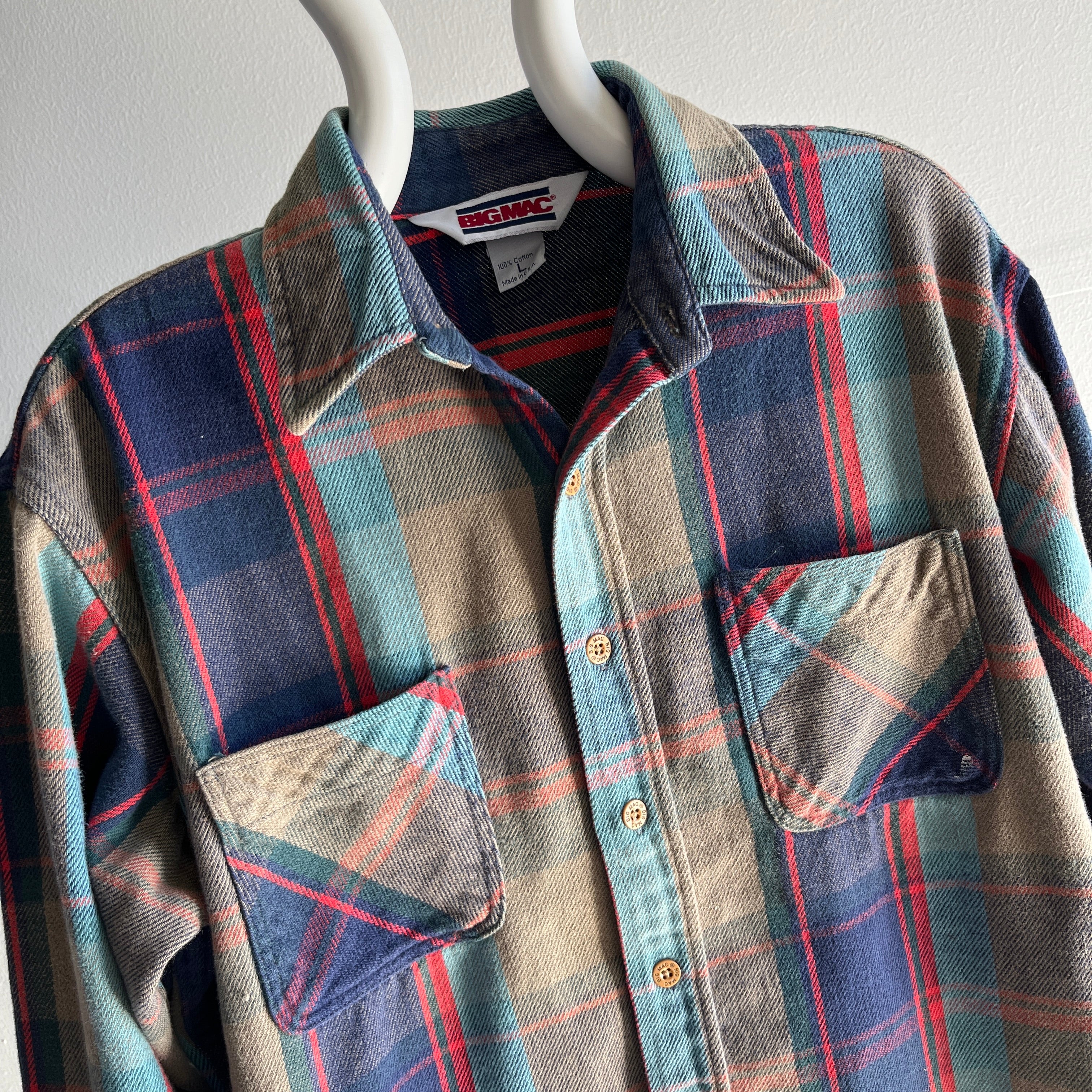 1990s Big Mac Paint Stained Super Dreamy Beyond Flannel