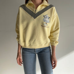 1970s Made in Italy Benetton 1/4 Zip Up OMFG!!