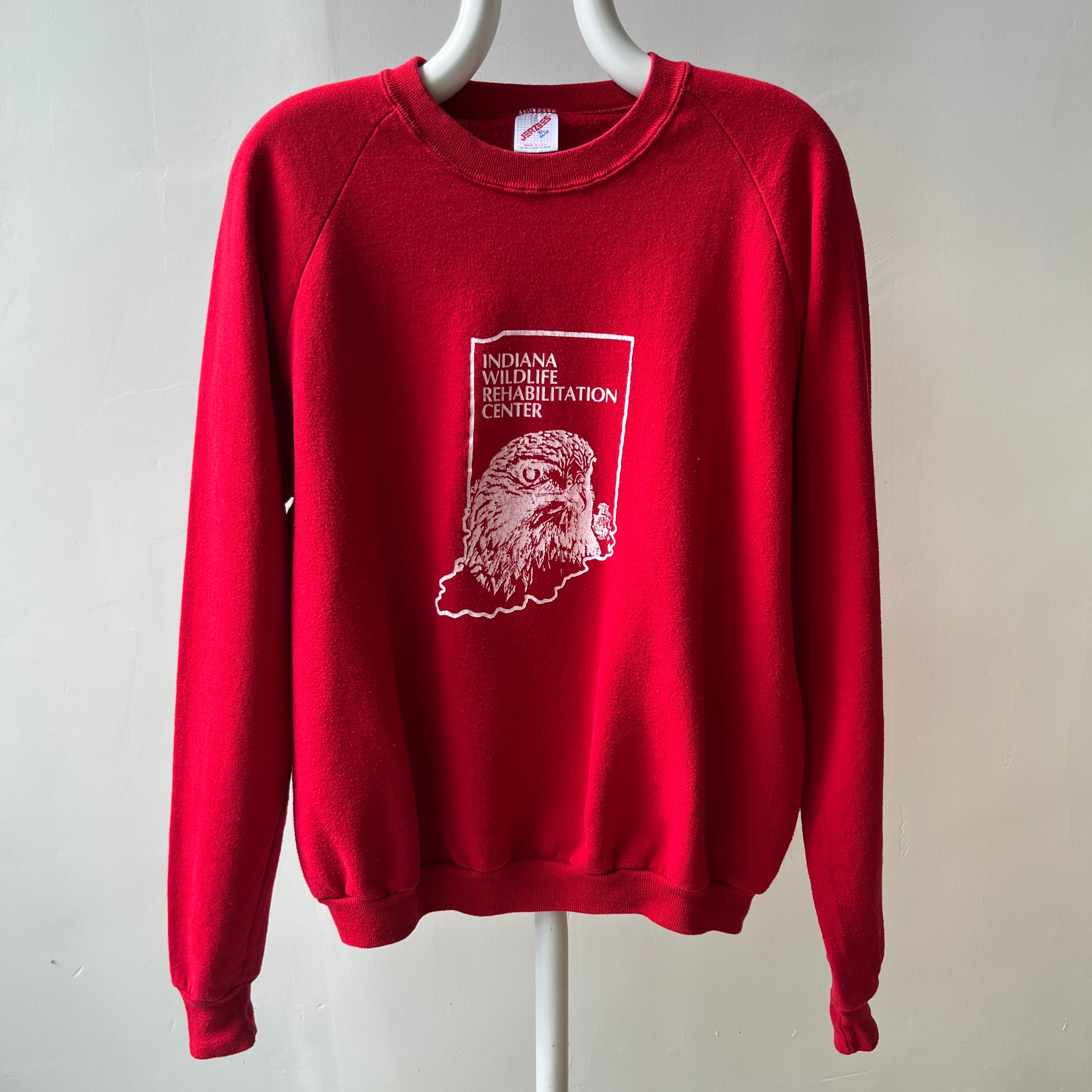 1980s Indiana Wildlife Rehab Center Sweatshirt