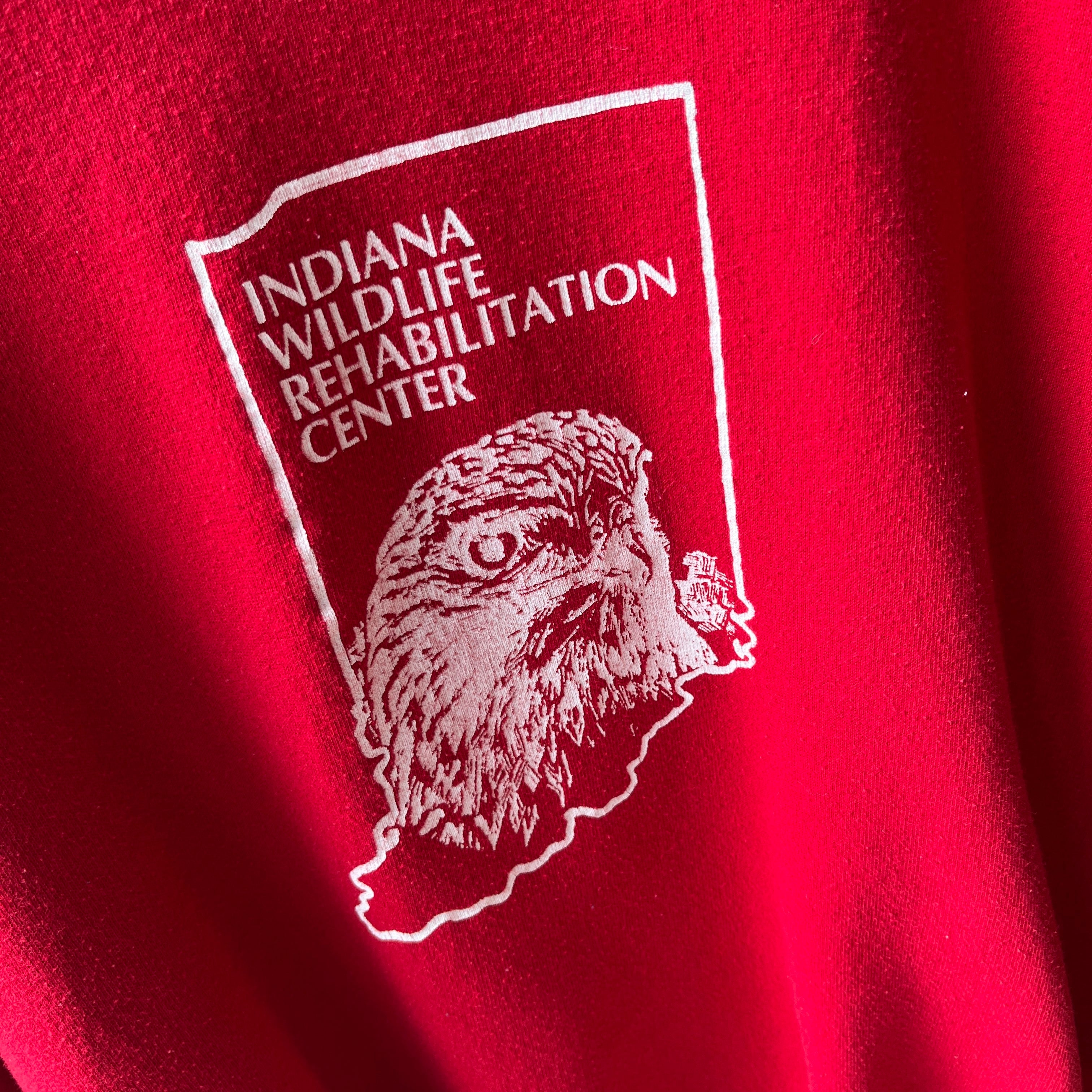 1980s Indiana Wildlife Rehab Center Sweatshirt