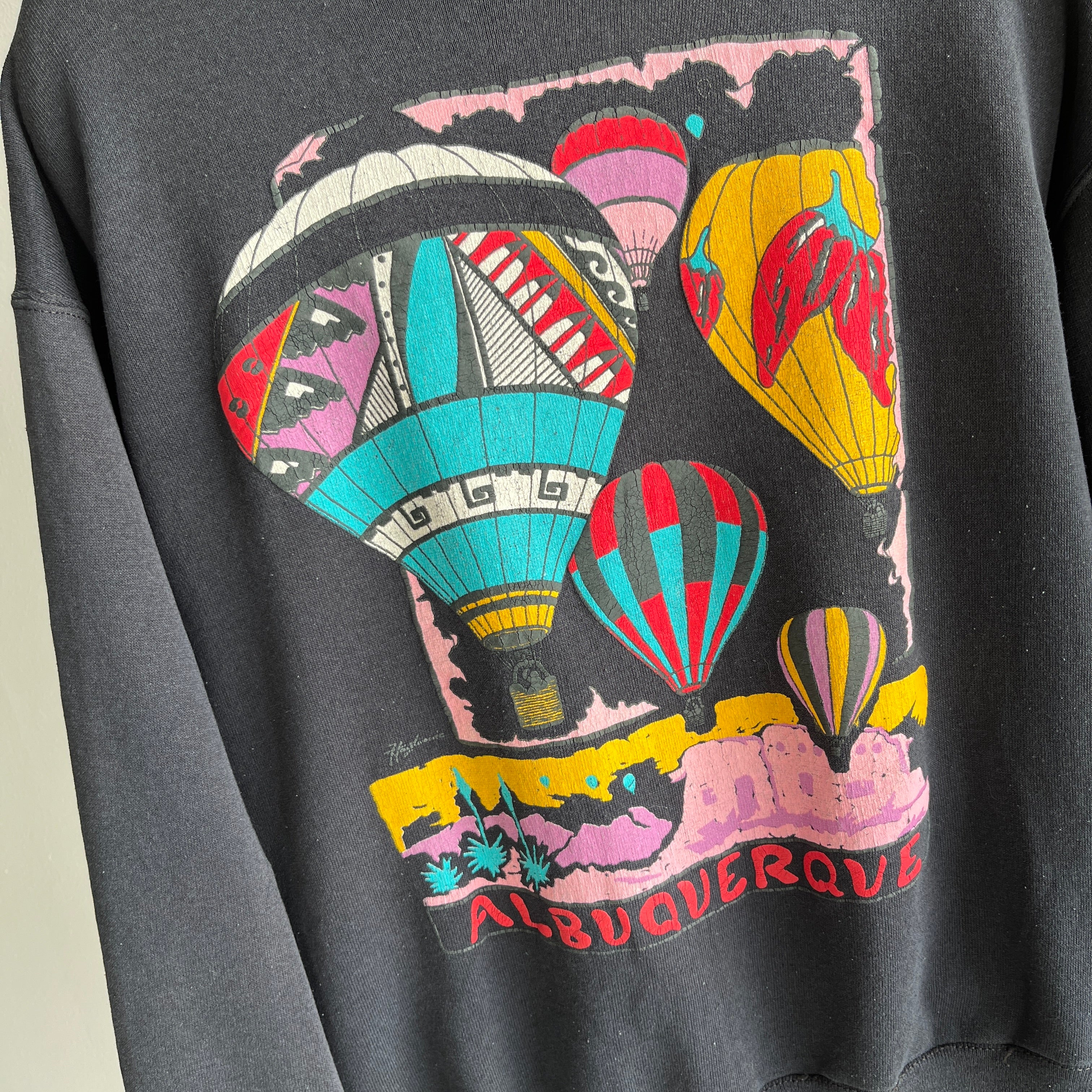 1980/90s Albuquerque Hot Air Balloon Sweatshirt