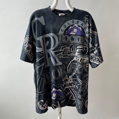 1991 Colorado Rockies WOW T-Shirt (Great Gift)