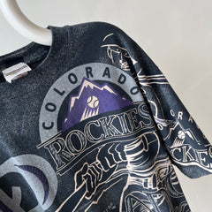 1991 Colorado Rockies WOW T-Shirt (Great Gift)