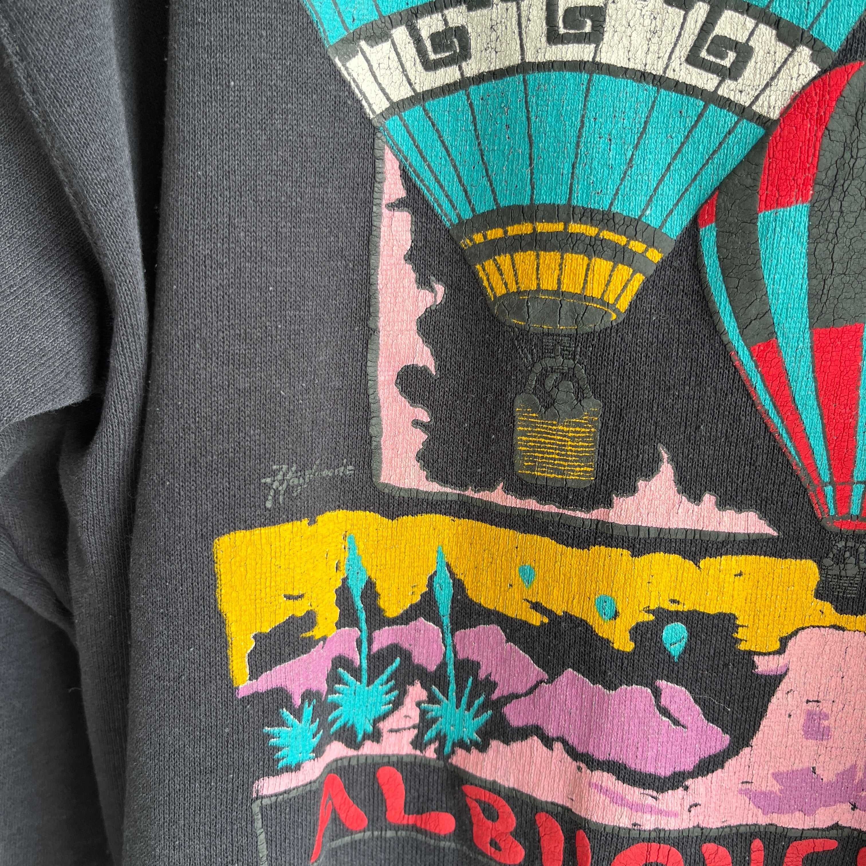 1980/90s Albuquerque Hot Air Balloon Sweatshirt