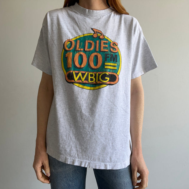 1980s Oldies 100FM WBIG - Washington DC - T-Shirt