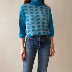 1980s SUPER EIGHTIES Turtle Neck Sweater - Lightweight