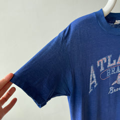 1980s Champion Brand Atlanta Braves Baseball Thinned Out and Worn T-Shirt