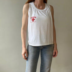 1980s Lifeguard Daytona Beach, FL Front and Back Tank Top