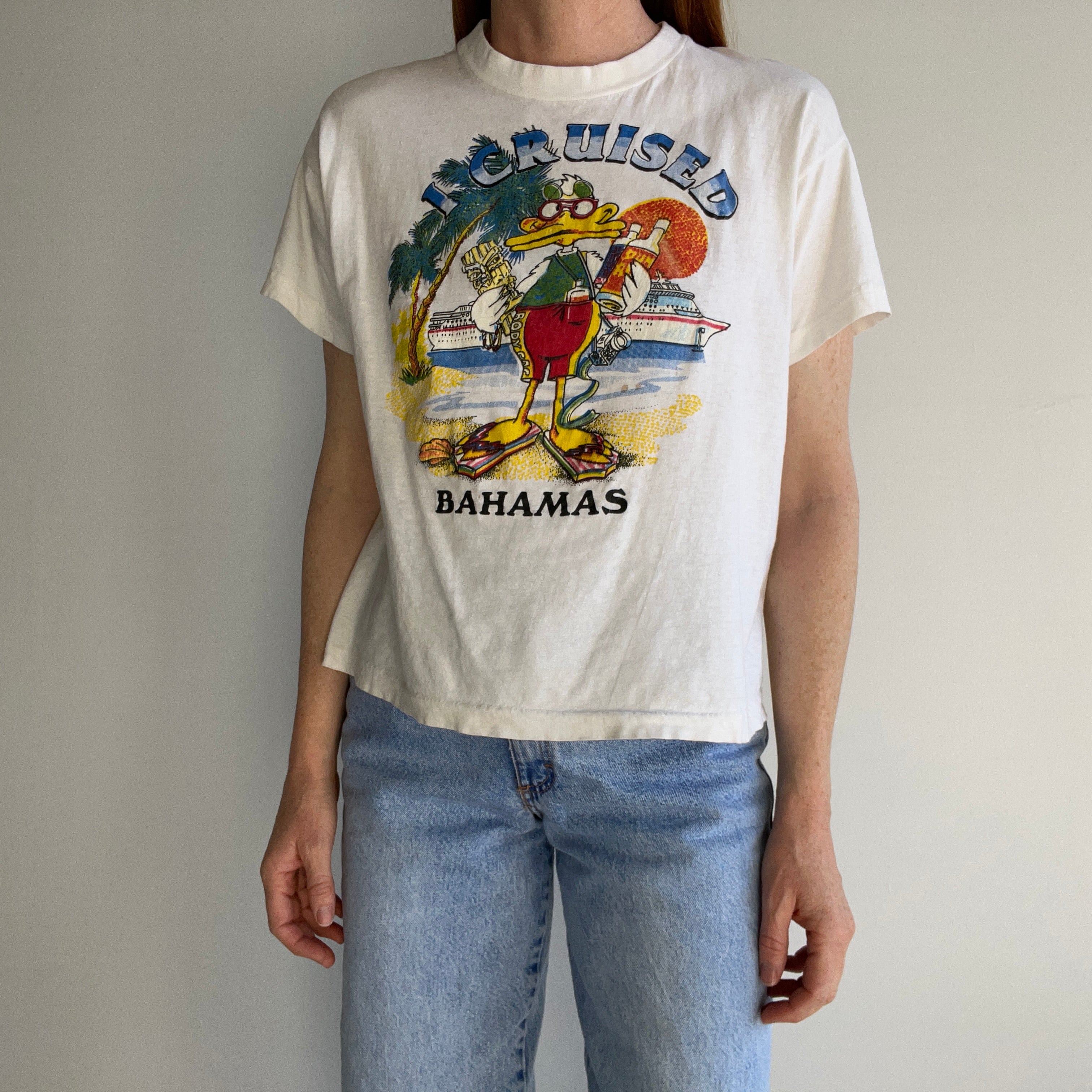 1980s Super Rad Bahamas Tourist T-Shirt !!!!