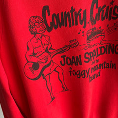 1970s Joan Spalding Autographed Sweatshirt - Made In Canada