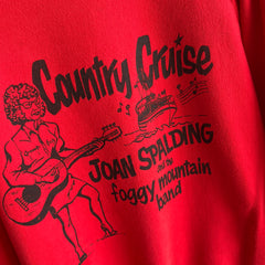 1970s Joan Spalding Autographed Sweatshirt - Made In Canada