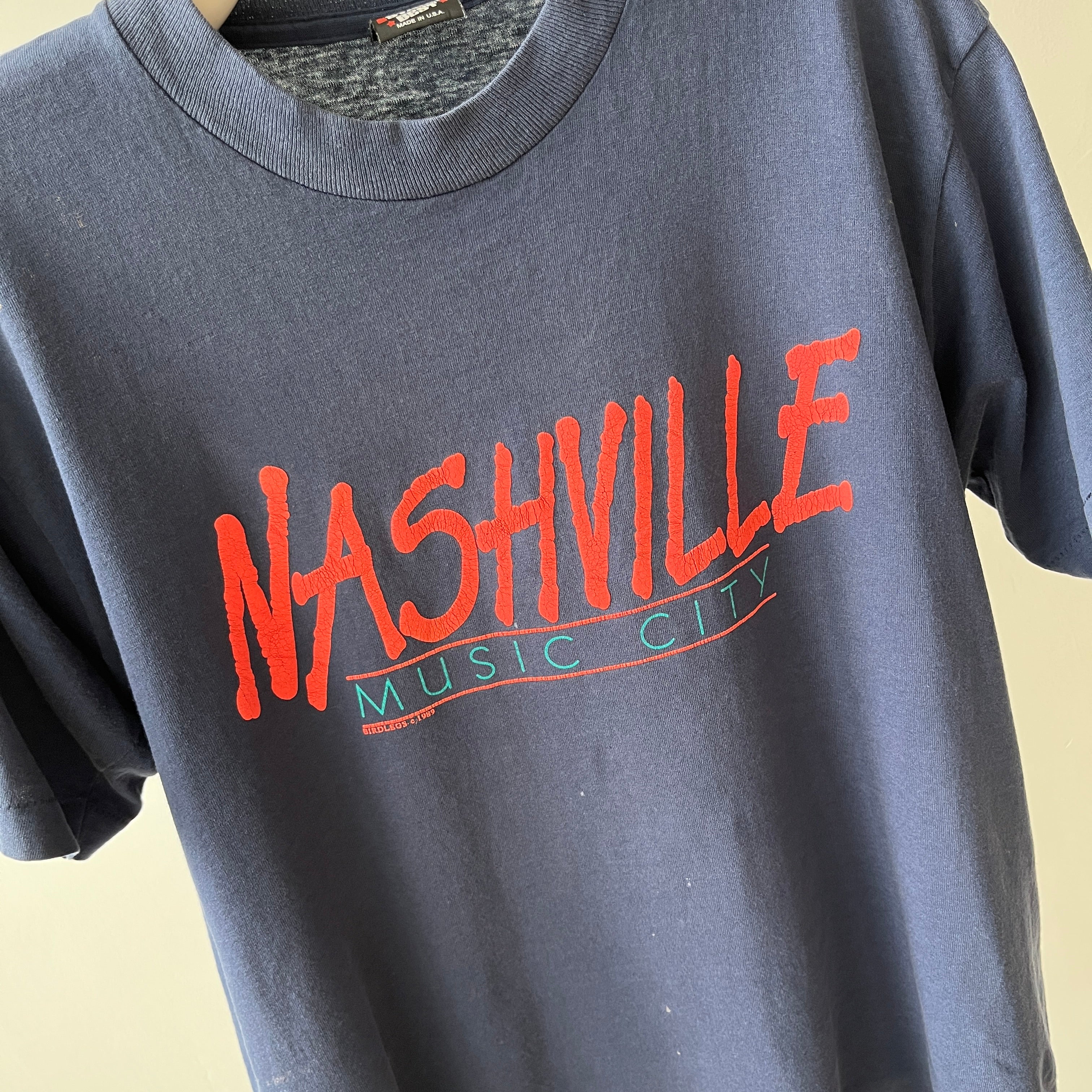 1989 Nashville Music City Screen Stars T-Shirt