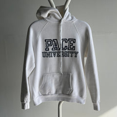 1980s Pace University Pullover Hoodie