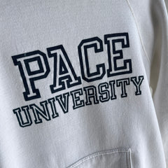 1980s Pace University Pullover Hoodie